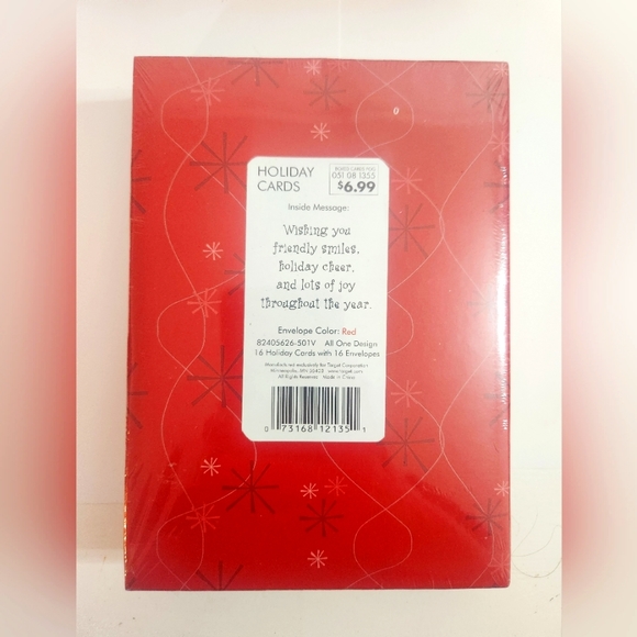 Target Holiday Images Christmas 4x6 Photo Cards  2 Boxes 16 Dogs Cats Cars New - Picture 2 of 2
